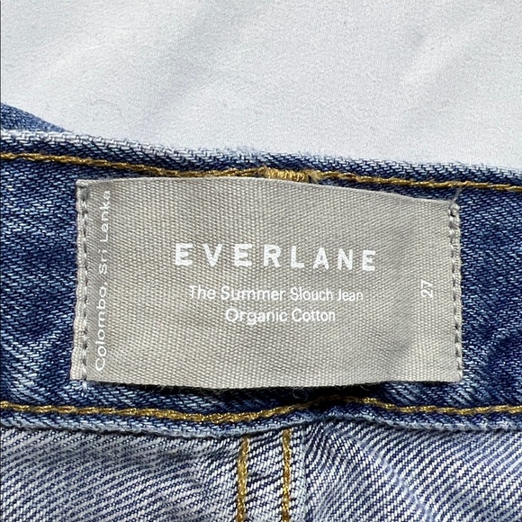 Everlane The summer slouch jeans size 27 NWT - Picture 9 of 12